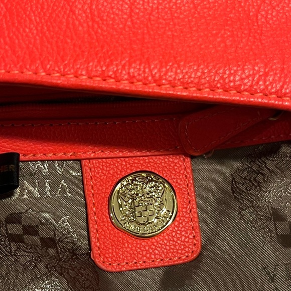 Vince Camuto neon red-orange bucket bag! This bag is In great condition,like new - Picture 7 of 16